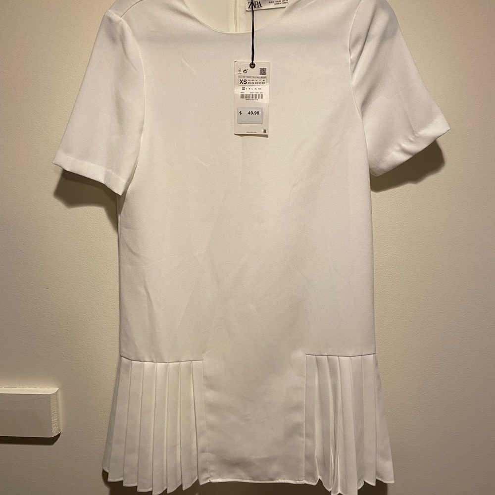 Zara White Dress